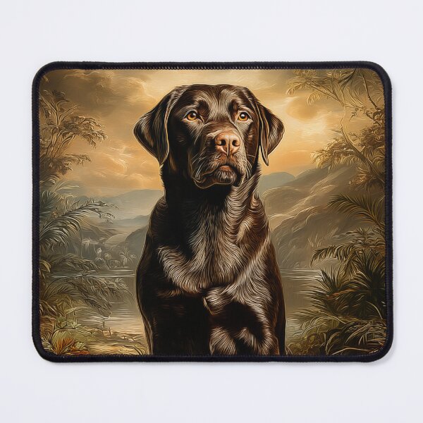 Item preview, Chocolate Labrador Retriever Portrait in Nature designed and sold by PetsArt.