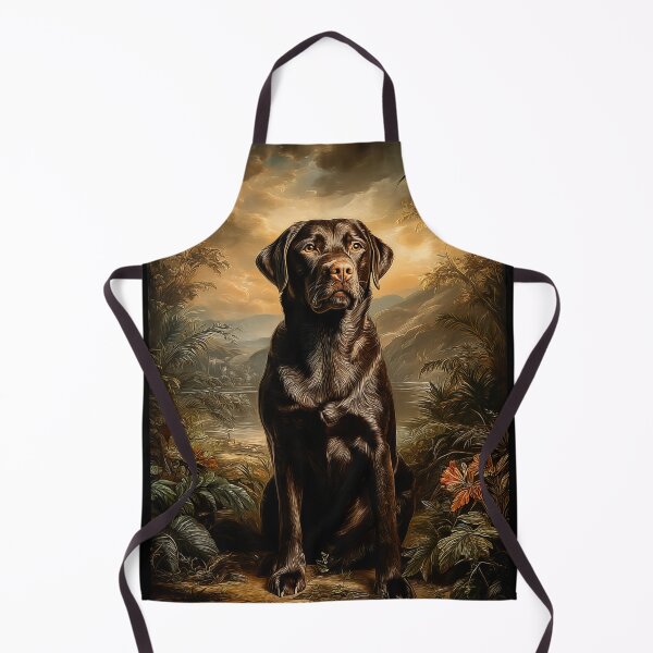 Item preview, Chocolate Labrador Retriever Portrait in Nature designed and sold by PetsArt.