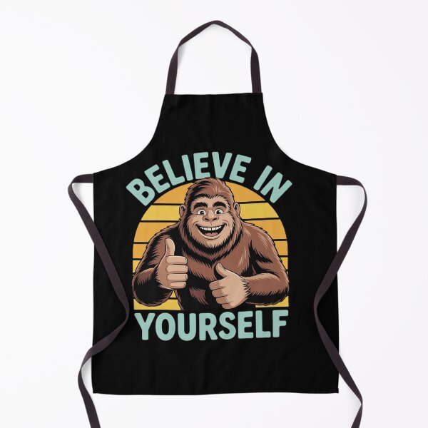 Item preview, Believe in Yourself! Bigfoot Sasquatch Joke designed and sold by KonstanKoraner.