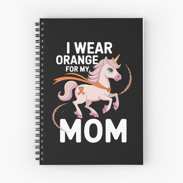 Item preview, I Wear Orange For My Mom Unicorn MS Awareness designed and sold by JessicaWalshdf.
