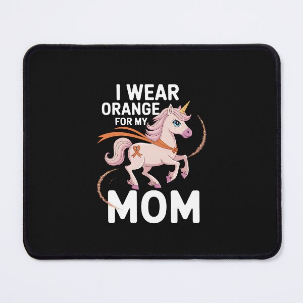 Item preview, I Wear Orange For My Mom Unicorn MS Awareness designed and sold by JessicaWalshdf.