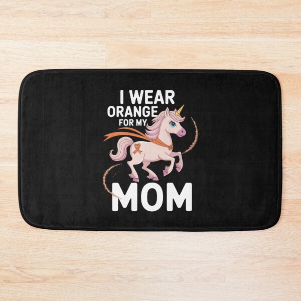 Item preview, I Wear Orange For My Mom Unicorn MS Awareness designed and sold by JessicaWalshdf.