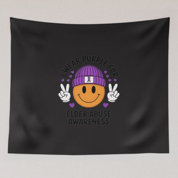 Item preview, I Wear Purple for Elder Abuse Awareness 3 designed and sold by JessicaWalshdf.
