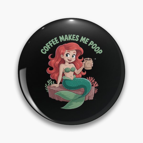 Item preview, Mermaid Coffee Poop designed and sold by CultureSpec.