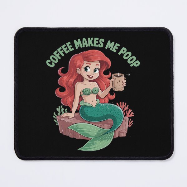 Item preview, Mermaid Coffee Poop designed and sold by CultureSpec.