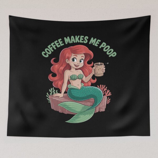 Item preview, Mermaid Coffee Poop designed and sold by CultureSpec.