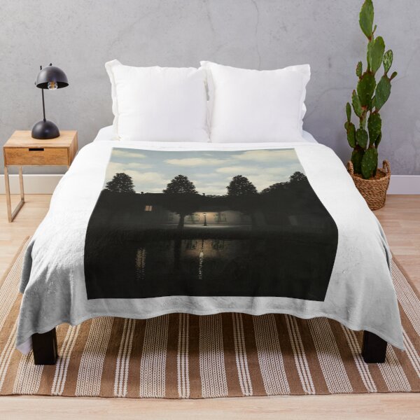 Item preview, The Empire of Light (1953–54) – René Magritte | Surreal Daylight Sky Over Night Street Masterpiece designed and sold by Art Outlaws.