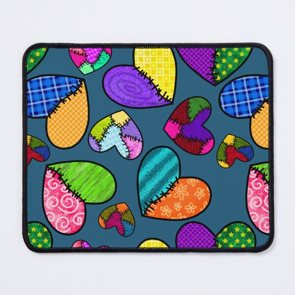 Item preview, Patchwork Hearts designed and sold by Belladonna-Lily.
