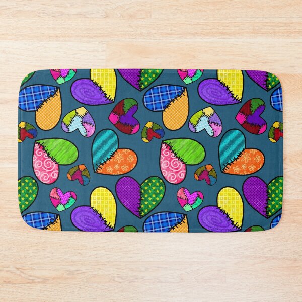 Item preview, Patchwork Hearts designed and sold by Belladonna-Lily.
