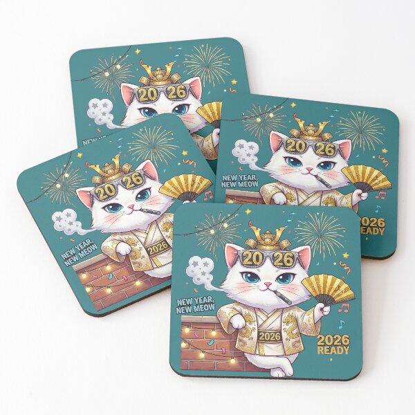 Item preview, Cool Cat NYE Party Animal | Funny 2026 New Year's Cat with Sunglasses designed and sold by E-SarnEdge.