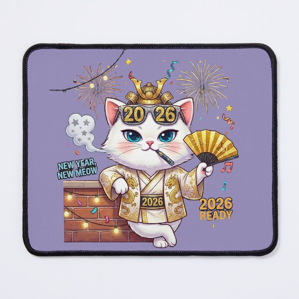 Item preview, Cool Cat NYE Party Animal | Funny 2026 New Year's Cat with Sunglasses designed and sold by E-SarnEdge.