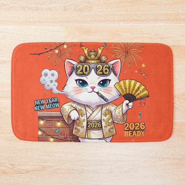 Item preview, Cool Cat NYE Party Animal | Funny 2026 New Year's Cat with Sunglasses designed and sold by E-SarnEdge.