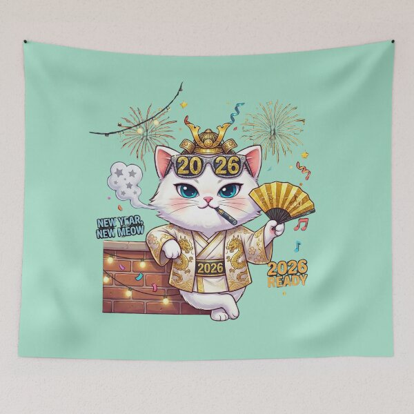 Item preview, Cool Cat NYE Party Animal | Funny 2026 New Year's Cat with Sunglasses designed and sold by E-SarnEdge.