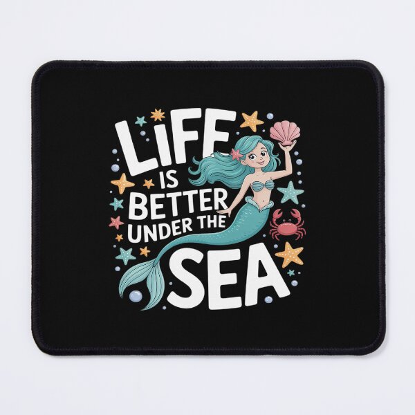 Item preview, Mermaid Lifes Under a Sea Vacation Marine designed and sold by CultureSpec.