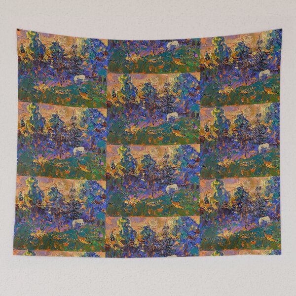 Item preview, Oleksiy Ivanyuk: Warm Evening in the Forest designed and sold by ukrainianvin.