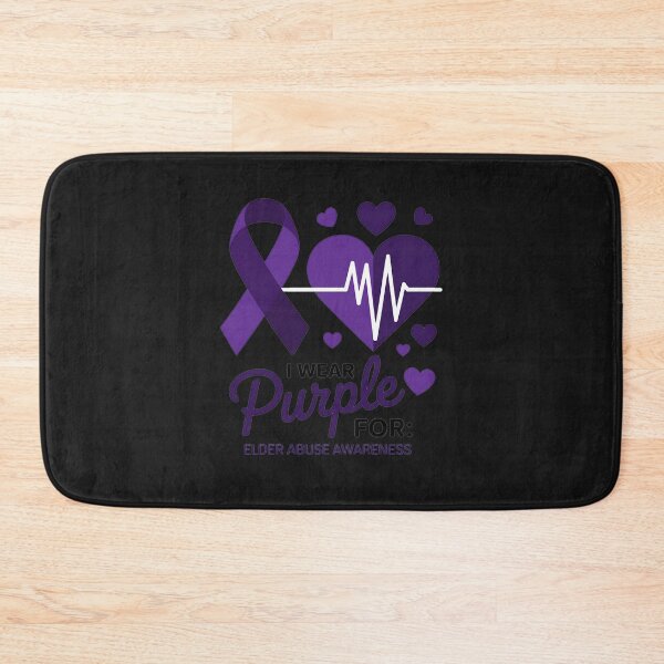 Item preview, I Wear Purple For ELDER ABUSE Awareness designed and sold by JessicaWalshdf.