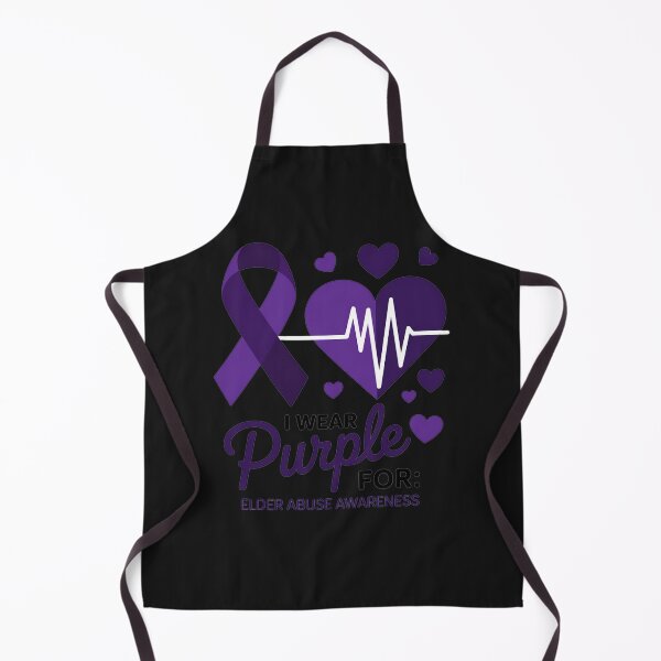 Item preview, I Wear Purple For ELDER ABUSE Awareness designed and sold by JessicaWalshdf.
