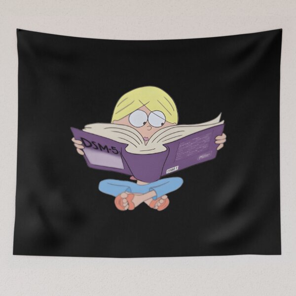 Item preview, Mini Lizzie Reading The DSM-5 designed and sold by jwadelbraylen.