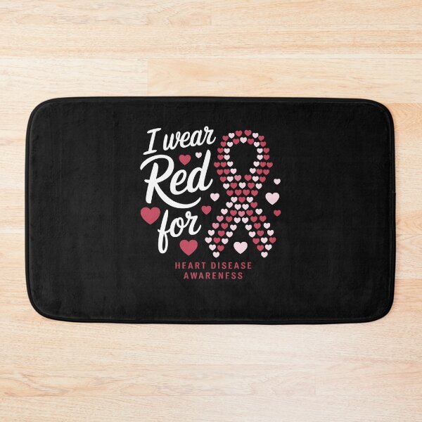 Item preview, I Wear Red For Heart Disease Awareness designed and sold by JessicaWalshdf.