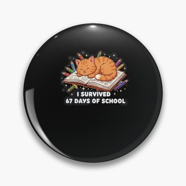 Item preview, I Survived 67 Days Of School Funny 67 Teachers Students Meme designed and sold by TalalosART.