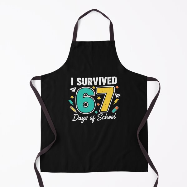 Item preview, I Survived 67 Days Of School Funny 67 Teachers Students Meme designed and sold by TalalosART.