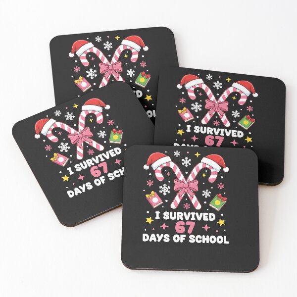 Item preview, I Survived 67 Days Of School Funny 67 Teachers Students Meme  designed and sold by TalalosART.