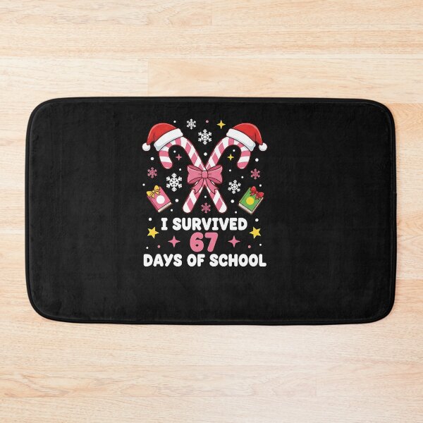 Item preview, I Survived 67 Days Of School Funny 67 Teachers Students Meme  designed and sold by TalalosART.
