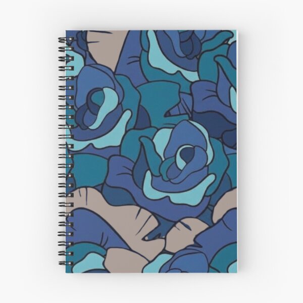 Item preview, Bold Blue Rose Seamless Pattern Art designed and sold by anandsiva2703.