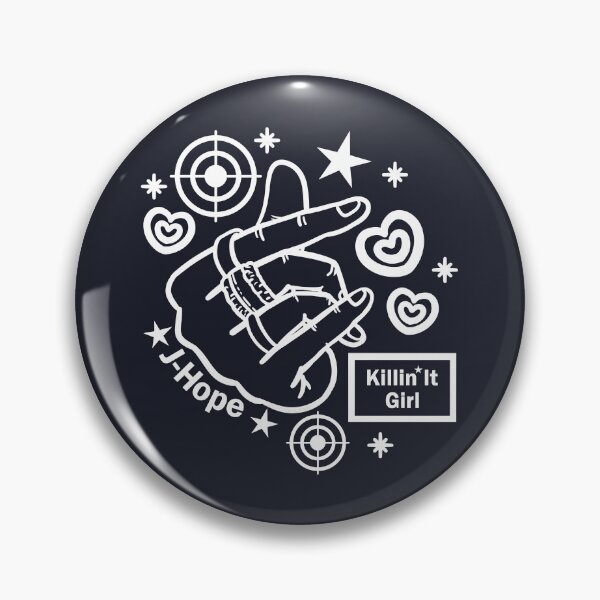 Item preview, Jhope Killin It Girl Hand White Version designed and sold by Khotekmei.