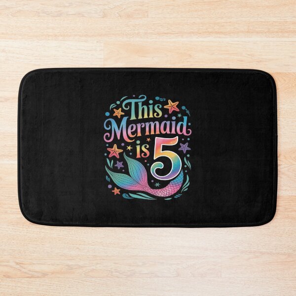 Item preview, Mermaid Tale Birthday This Mermaid is 5 Party designed and sold by CultureSpec.