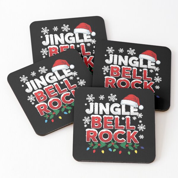 Item preview, Festive Jingle Bell Rock in Snowy Holiday Glow designed and sold by MotivaChic.