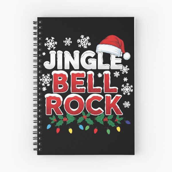 Item preview, Festive Jingle Bell Rock in Snowy Holiday Glow designed and sold by MotivaChic.