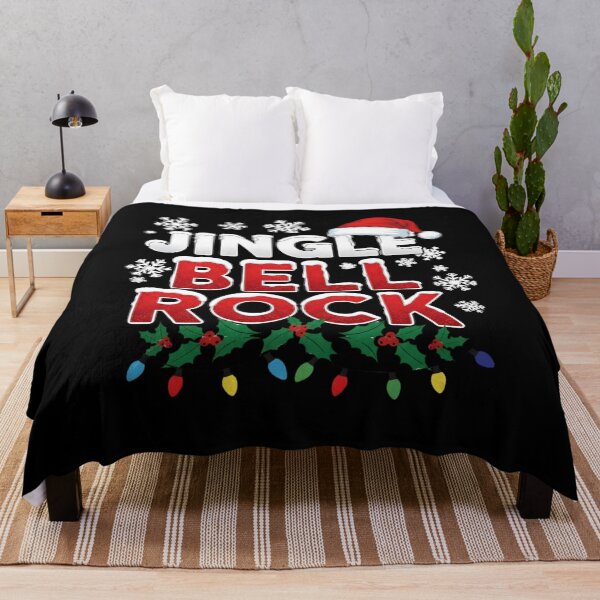 Item preview, Festive Jingle Bell Rock in Snowy Holiday Glow designed and sold by MotivaChic.