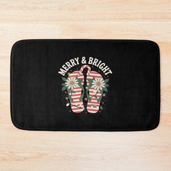 Item preview, Merry & Bright Christmas In July Flip Flops designed and sold by CultureSpec.
