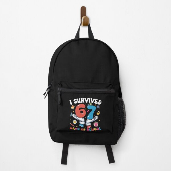 Item preview, I Survived 67 Days of School Funny Six Seven 6 7 Meme Z Gen designed and sold by TalalosART.