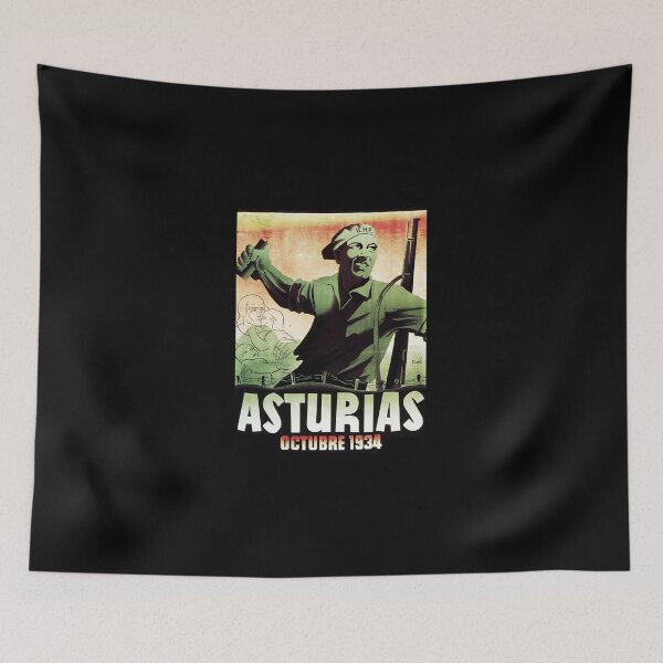 Item preview, ASTURIAS OCTOBER  Poster designed and sold by hagiap.