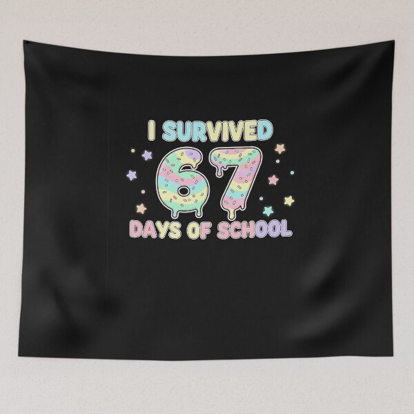 Item preview, I Survived 67 Days Of School Funny Camo Six Seven Teacher  designed and sold by TalalosART.