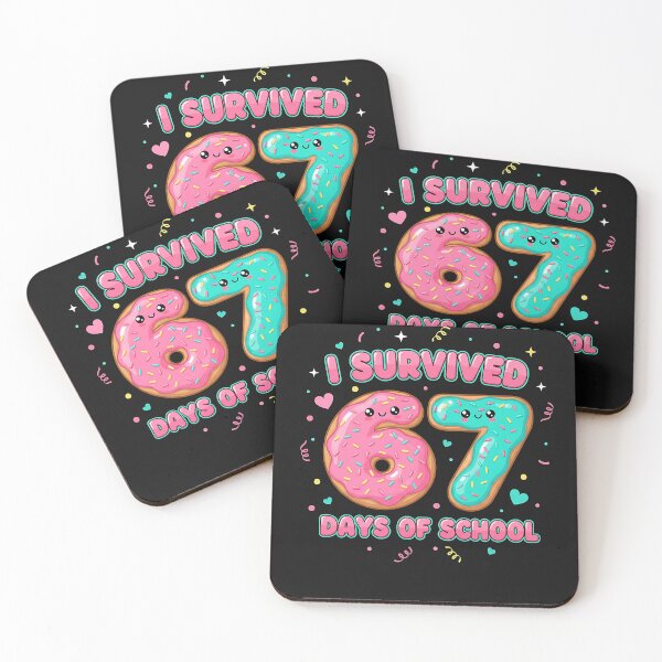 Item preview, I Survived 67 Days Of School Funny Six Seven 6 7 Teachers designed and sold by TalalosART.