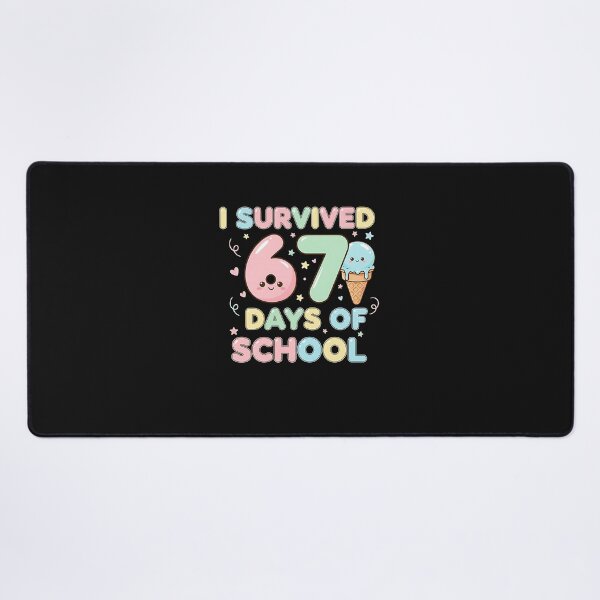 Item preview, I Survived 67 Days Of School Funny Six Seven 6 7 Teachers designed and sold by TalalosART.
