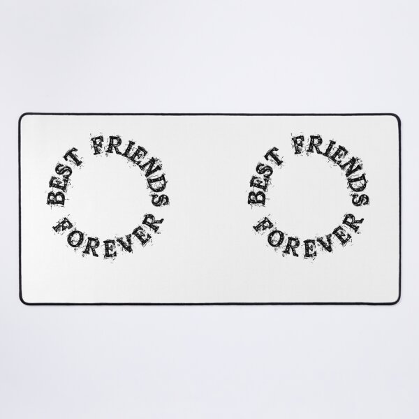 Item preview, Best Friends Forever Circle Typography Design designed and sold by Swati's Digital Den.