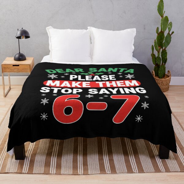 Item preview, Dear Santa Stop Them Saying 6-7 Christmas designed and sold by MotivaChic.