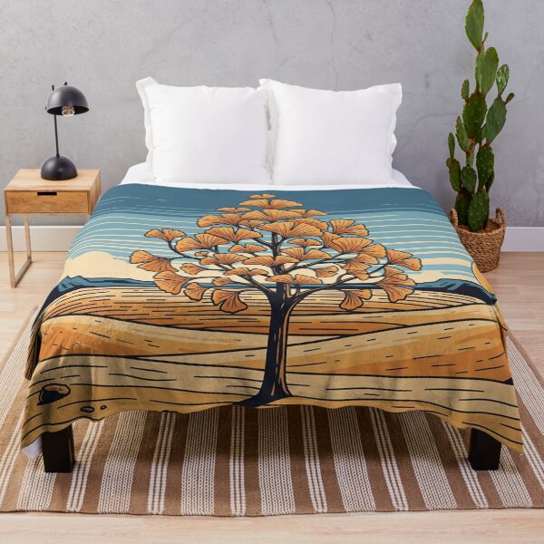 Item preview, Ginkgo tree in the desert designed and sold by LP-ART by Lutz Peter.