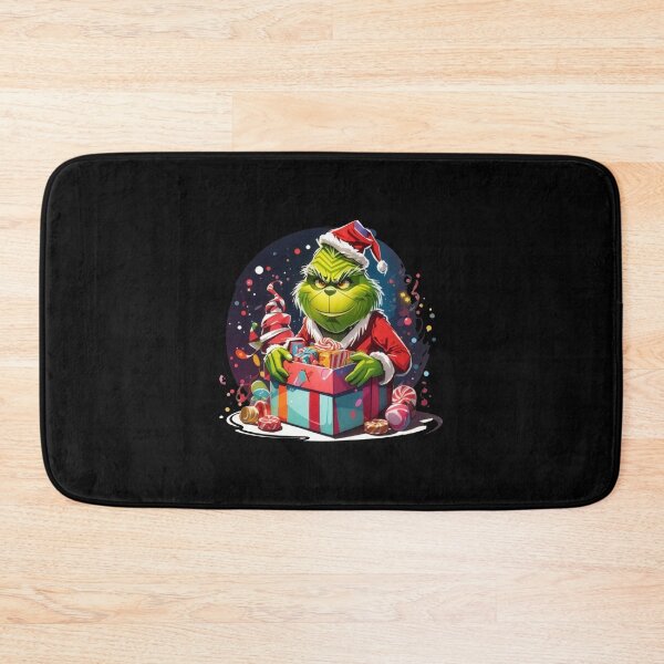 Item preview, Grinch Christmas Gift Box Art – Festive Holiday Illustration designed and sold by juniaheneili.