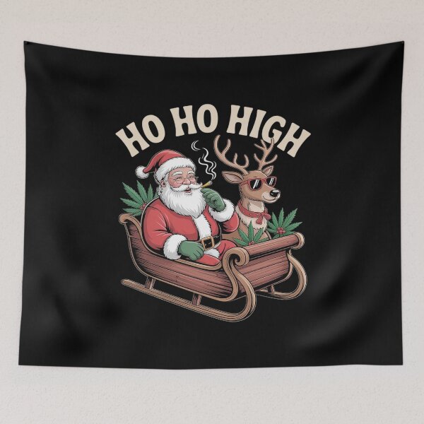 Item preview, Merryjuana Christmas Funny Marijuana Christmas designed and sold by CultureSpec.