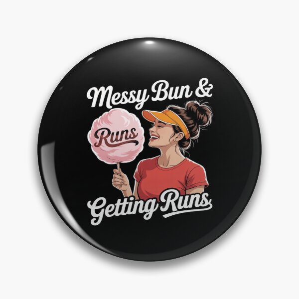 Artikelvorschau, Messy Bun & Getting Runs Baseball Neuheit Zuckerwatte entworfen und verkauft von CultureSpec.