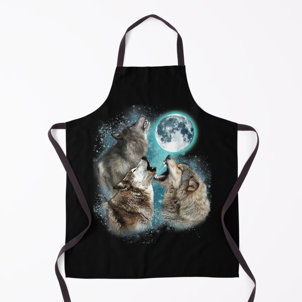 Item preview, 3 Wolf Moon Howling Wolf Head Funny Wolves For Men, Women designed and sold by Corneliusass.