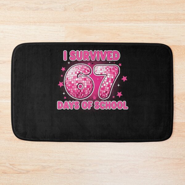 Item preview, I Survived 67 Days Of School Funny Retro 67 Meme Students designed and sold by TalalosART.