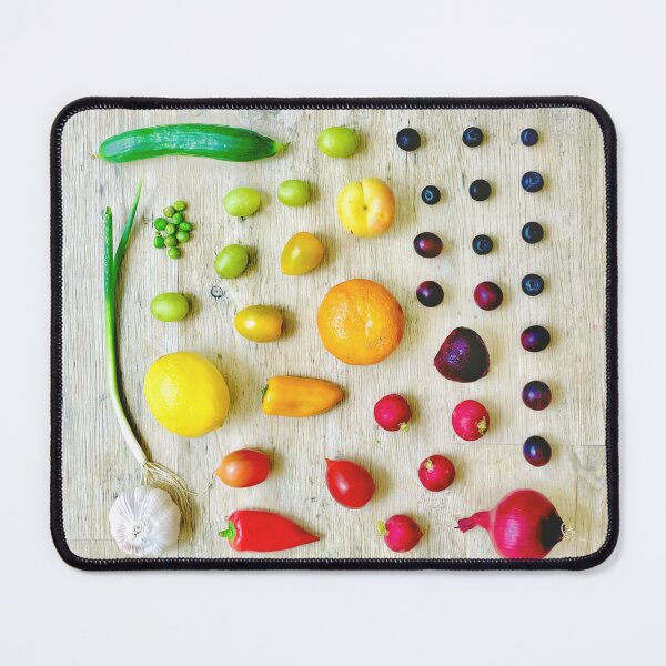 Item preview, Fruit and Vegetables Flat-Lay designed and sold by Coloramma.