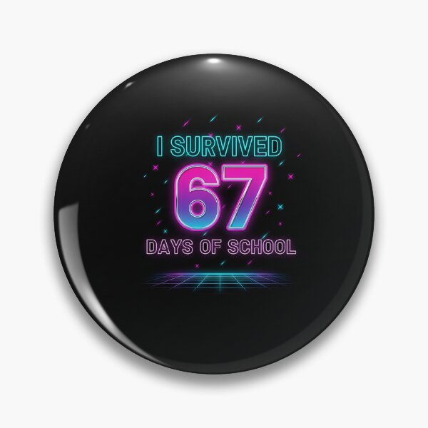 Item preview, I Survived 67 Days Of School Funny Camo Six Seven Teacher  designed and sold by TalalosART.