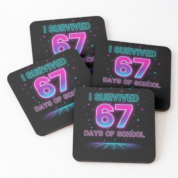 Item preview, I Survived 67 Days Of School Funny Camo Six Seven Teacher  designed and sold by TalalosART.